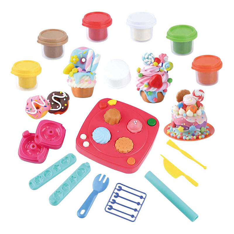 Load image into Gallery viewer, Playgo toetjes kleiset - 6 kleipotjes
