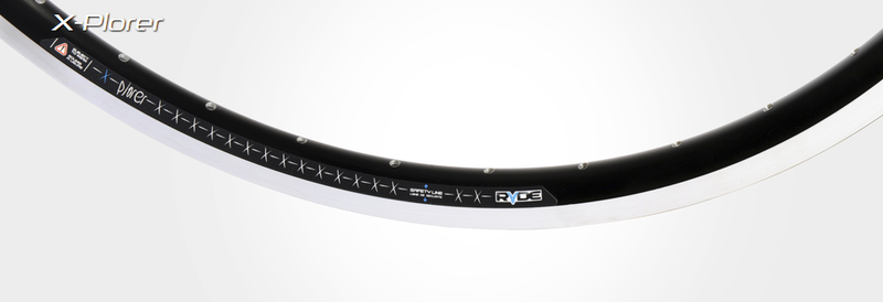 Load image into Gallery viewer, Ryde Velg X-Plorer R 28 622 x 19C aluminium 36 gaats 14G zwart
