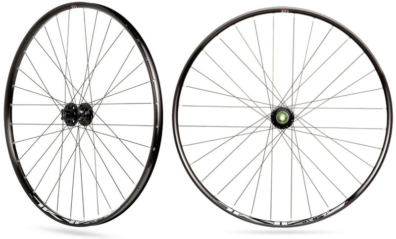 Load image into Gallery viewer, Rodi Wielset TRYP 25 29 met 15x100 en 12x142 steekas 6 bouts remschijfbevestiging 8 9 10 11 speed zwart
