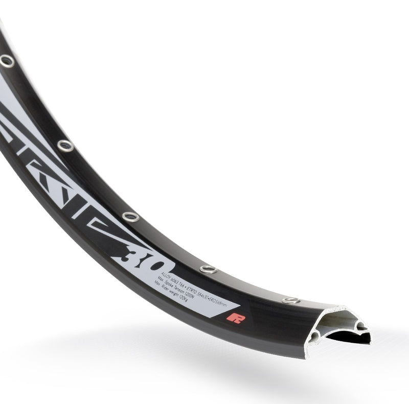 Load image into Gallery viewer, Rodi Velg TRYP 30 28 29 622 x 30C aluminium 32 gaats disc zwart
