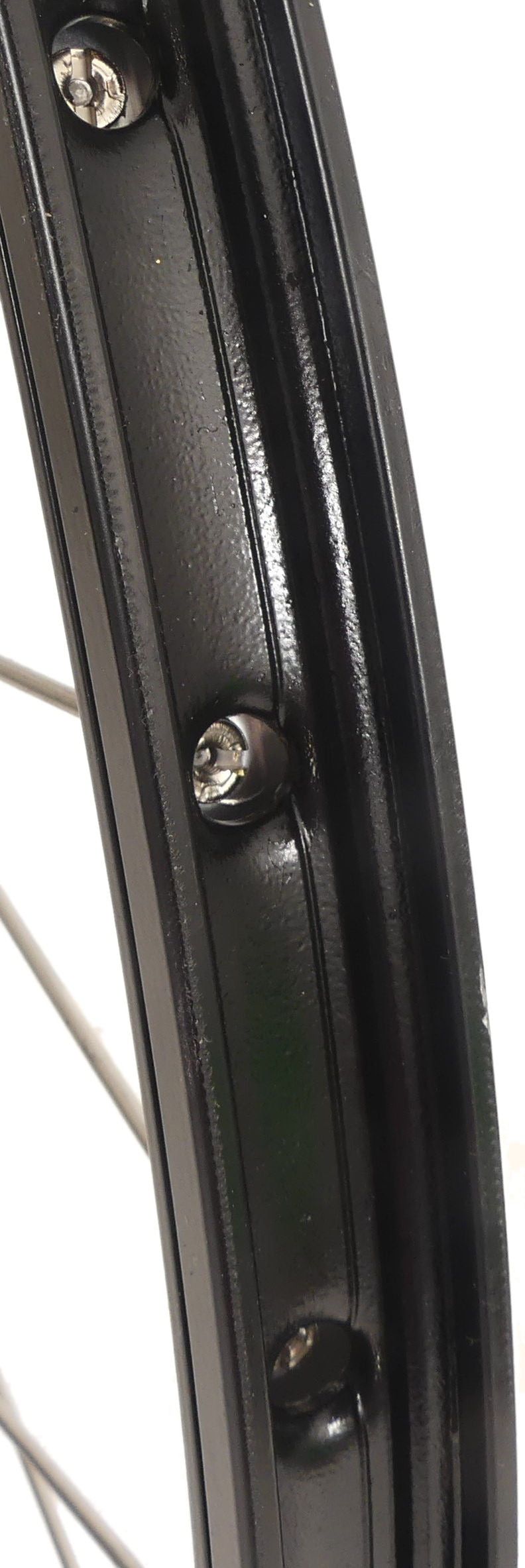 Achterwiel 28 622 x 19C met Shimano Nexus 7 naaf voor rollerbrake - zwarte velg met RVS spaken