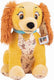 Disney lady en de vagebond pluche knuffel met geluid 27cm