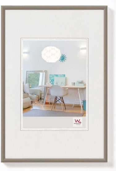 Walther new lifestyle - kunststof lijst - fotoformaat 30x40 cm - staal