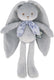Kaloo lapinoo - knuffel konijn - blauw - 25 cm.