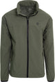 Agu go - regenjas - unisex - groen - m - poray 5.000 - ademend waterdicht - reflecterende details - compact opvouwbaar - 100% gerecycled polyester