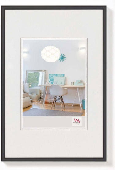 Walther new lifestyle - kunststof lijst - fotoformaat 18x24 cm - zwart
