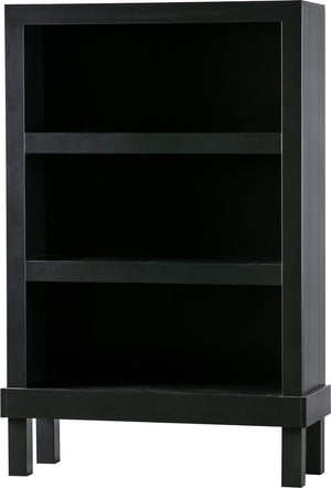 Woood bonk open kast - grenen - zwart - 160x103x37