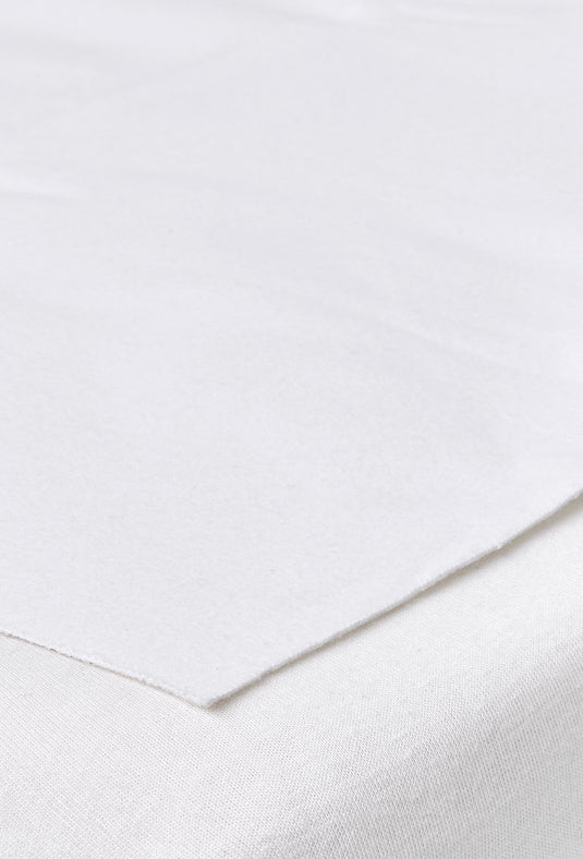 Meyco baby bedzeil ledikant - white - 50x90cm
