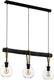 Eglo roding hanglamp - e27 - 88 cm - zwart bruin