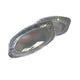 Cateringschaal aluminium ovaal 45x29 cm (100 stuks)