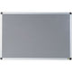 Prikbord bi-office metaal grijs