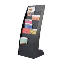 Folderhouder exposito courbo paperflow 285.01 polystyreen 108,3x44,3x35cm zwart