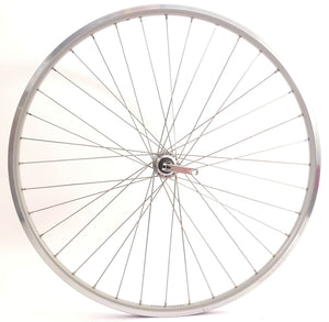 Rodi achterwiel connect 28 8 9 10 speed 622 x 19 met snelspanner en rvs spaken - zilver
