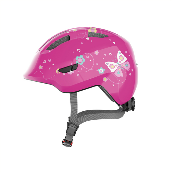 Abus helm Kind Smiley 3.0 rose butterfly S (45-50cm)