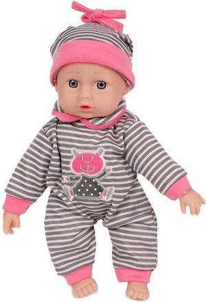 Babypop met zacht lichaam, 26cm