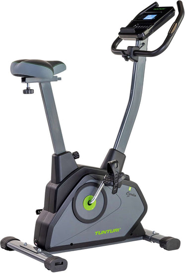 Tunturi cardio fit e35 hometrainer - ergometer - bluetooth - fitness fiets met 12 trainingsprogramma's - comfort plus zadel - hartslagfunctie - incl. gratis app