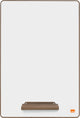 Nobo a4 mini whiteboard - met standaard en pennengoot - pak van 4 stuks