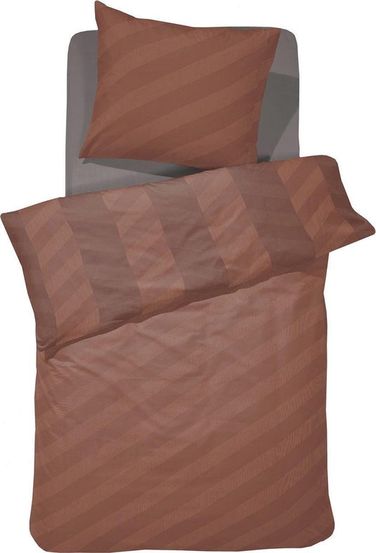 Damai atomy - dekbedovertrek - bio satijn - 140x200 220 cm - rood + 1 kussensloop 60x70