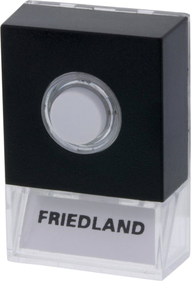 Honeywell friedland, beldrukknop, pushlite black