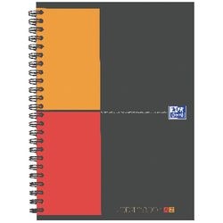 Oxford addressbook pp 14,8x21cm oranje gelijnd duimgreep 2 opberghoes eu alfabet