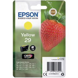 Inktcartridge epson c13t29844012 geel