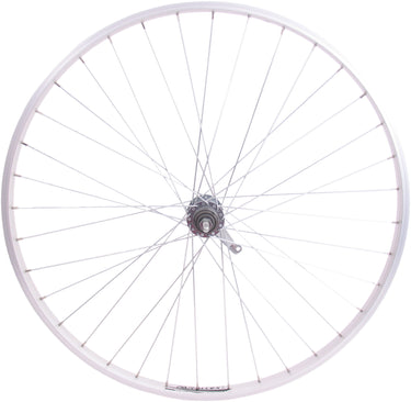 Shimano achterwiel 28 x 1 4 aluminium remnaaf zilver