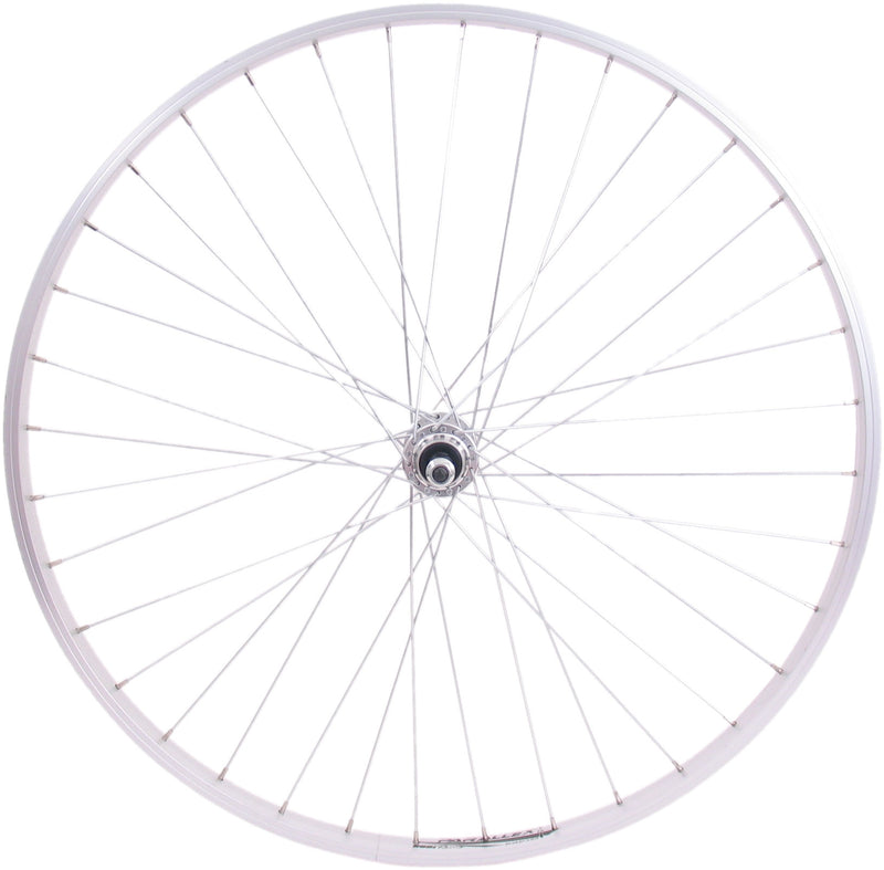 Load image into Gallery viewer, Achterwiel 28 x 1 4 aluminium freewheel 13 spaaks vast
