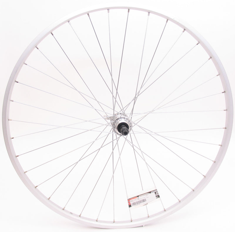 Load image into Gallery viewer, Achterwiel 28 622*21 Parallex velg freewheel naaf met snelspanner zilver
