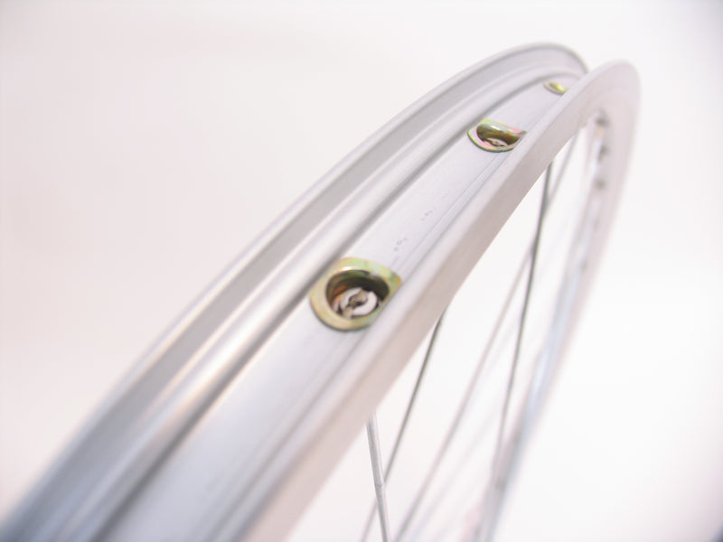 Load image into Gallery viewer, Achterwiel 28 x 1 4 zac19 freewheel vast - zilver
