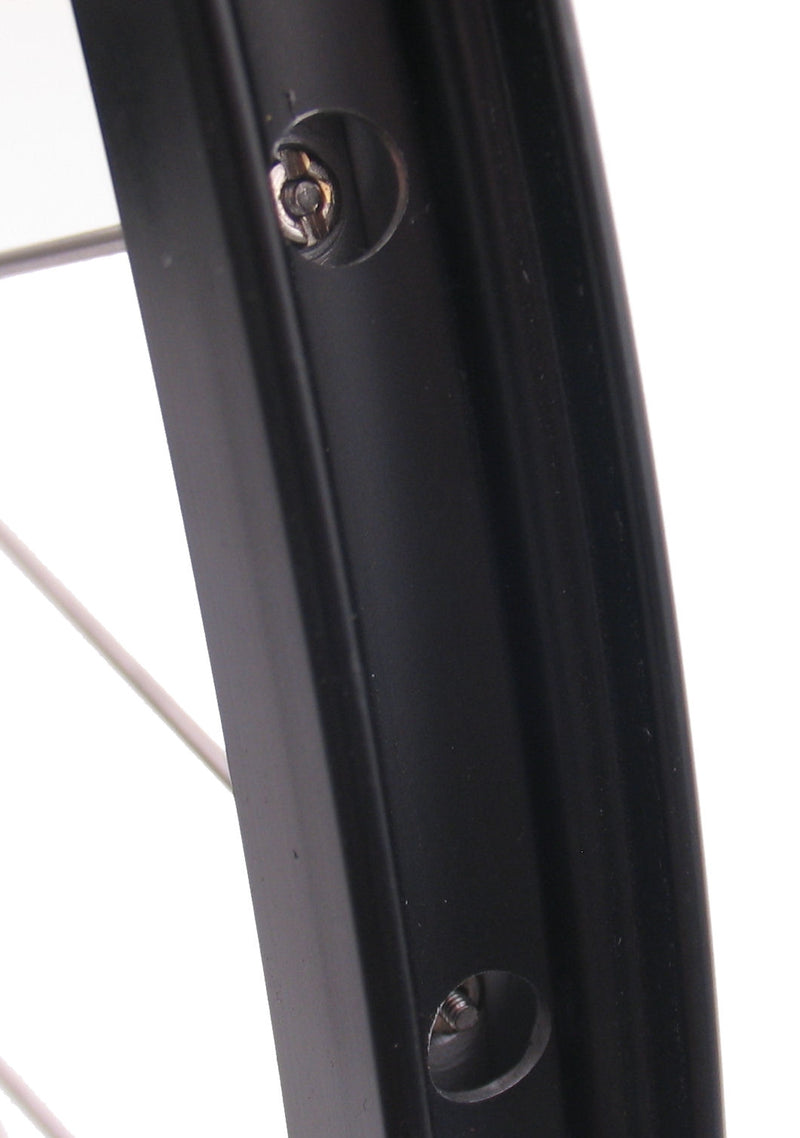 Load image into Gallery viewer, Shimano Voorwiel 28 29 622x19C Andra 30 velg met FH-M525 naaf voor 6 bouts remschijf zwart
