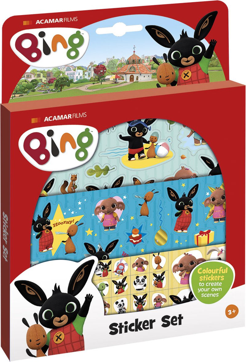ギャラリービューアに画像をロードする, Bambolino bing stickers, 3 stickervellen met speelachtergrond, creatief speelgoed - vanaf 3 jaar - toys
