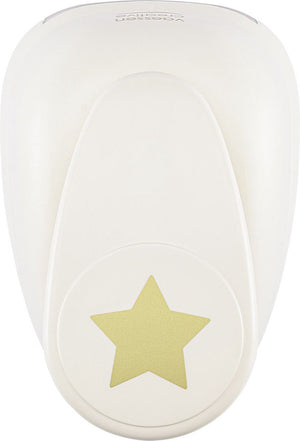 Vaessen creative pons - figuurpons - ster - 6,7 x 7,2 cm