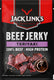 Jack link's teriyaki beef jerky - high protein - 100% beef - hoog in eiwitten - ideale proteine snack - voor tussendoor, onderweg of voor het sporten - 12x25g