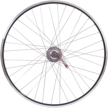 Shimano achterwiel 28 622 x 19c ryde zac19 velg met nexus 7 remnaaf - zwart zilver