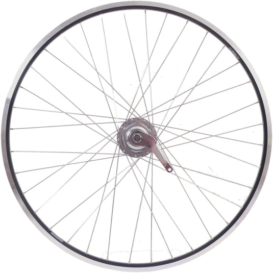 Shimano Achterwiel 28 622 x 19C ZAC19 velg met Nexus 7 remnaaf zwart zilver