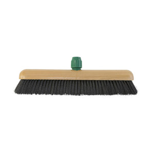 Betra zaalbezem gemengd haar met steelhouder (30 cm)