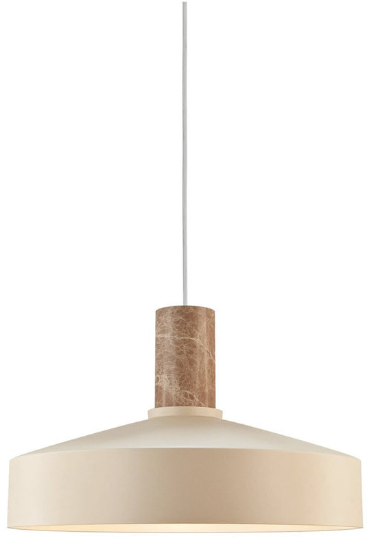 Nordlux -elvas marmer-hanglamp-e27-beige