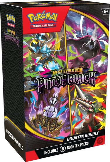 Pokémon tcg: pitch black - 6 booster bundle