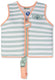 Swim essentials zwemvest - groen wit - resort stripe - 3 6 jaar