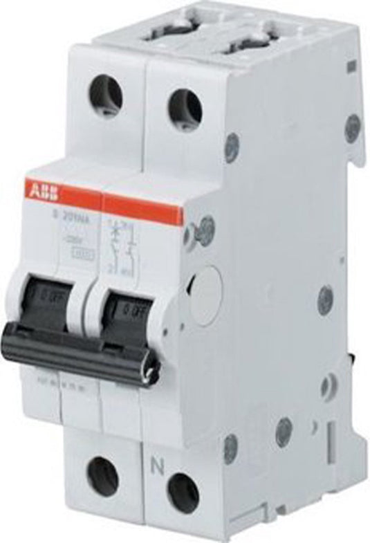 Busch-jaeger abb installatieautomaat c10a 2p 6ka - s202-c10