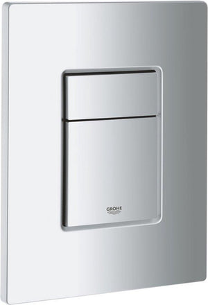 Grohe skate cosmopolitan bedieningspaneel toilet - dual flush - kunststof - mat chroom