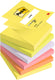 Post-it memoblok 3m z-note r330 76x76mm ass kleur