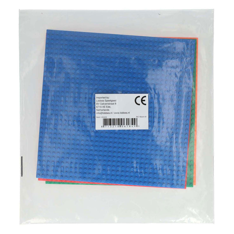 Load image into Gallery viewer, Bouwplaten voor miniblokjes 25x25cm - 4st.
