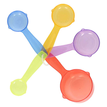 Gekleurde maatlepels - 5dlg.