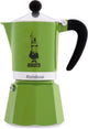 Bialetti rainbow groen 3 kops – espressopot – aluminium – 130 ml