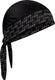 Gripgrab - zomer fiets bandana zweetbescherming uv bescherming hoofddoek fietsmuts - zwart - unisex - maat one size