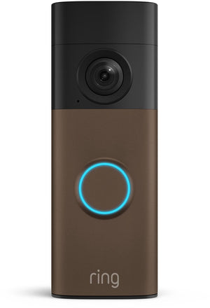 Ring videodeurbel op batterij (nieuwste generatie) - matte mocha - 2k video