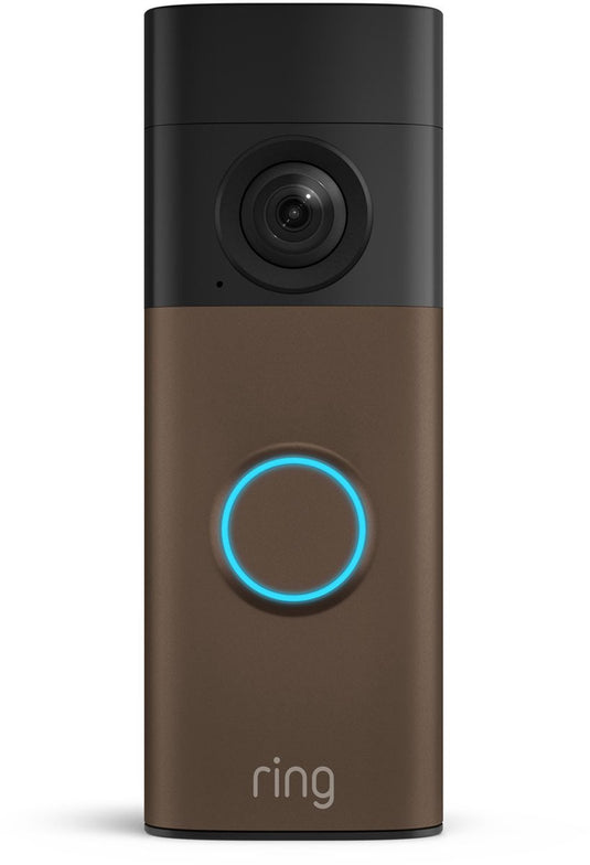Ring videodeurbel op batterij (nieuwste generatie) - matte mocha - 2k video