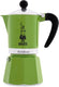 Bialetti rainbow groen 3 kops – espressopot – aluminium – 130 ml