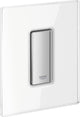 Grohe skate cosmopolitan urinoir bedieningsplaat met glas inclusief mechanisch functiedeel wit